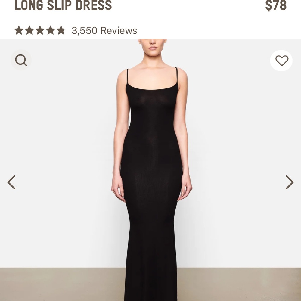 Skims maxi dress